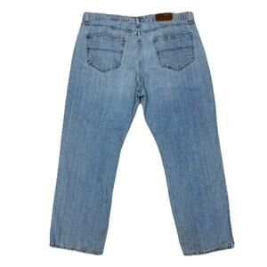 Tommy Hilfiger Easy Fit Men’s Jeans 42x30 Blue Denim Straight Leg Made in Mexico